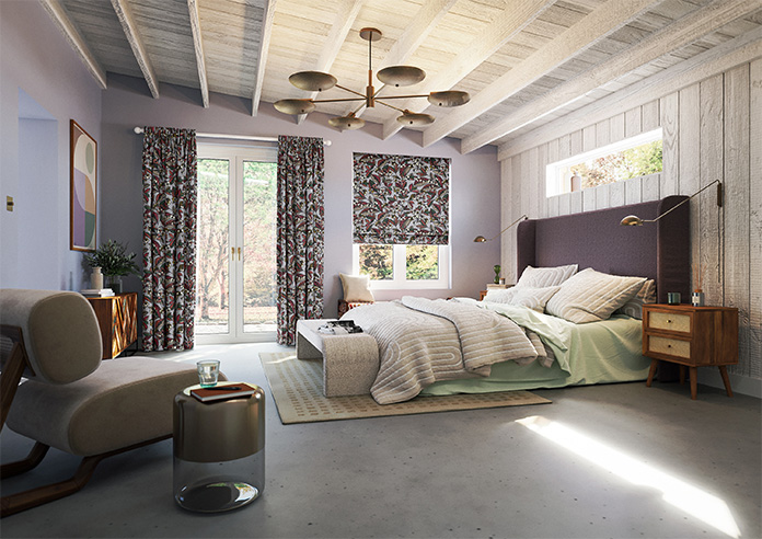 Walled Garden, Steel - Made to Measure Curtains - Image 8